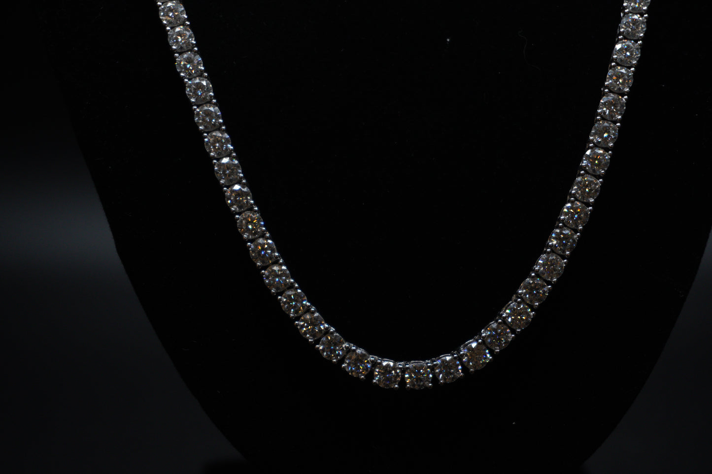 Iceisland™ VVS Moissanite Tennis Chain – 14K Gold (925 Sterling Silver)