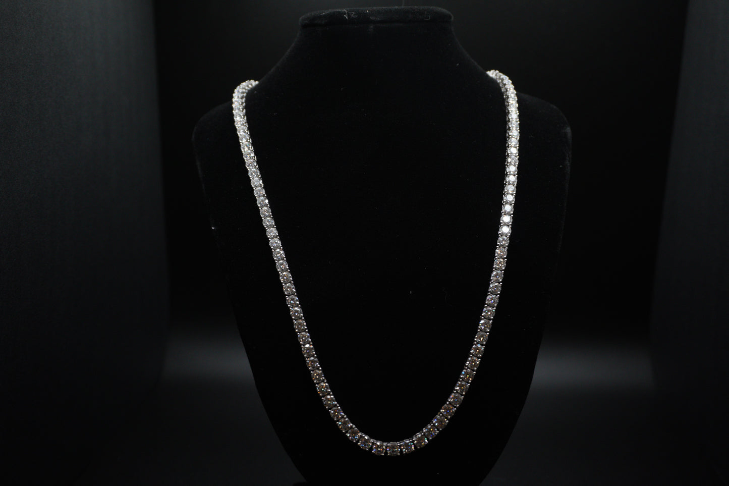 Iceisland™ VVS Moissanite Tennis Chain – 14K Gold (925 Sterling Silver)