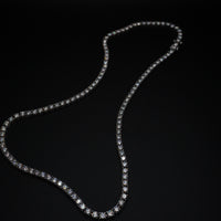 Iceisland™ VVS Moissanite Tennis Chain – 14K Gold (925 Sterling Silver)