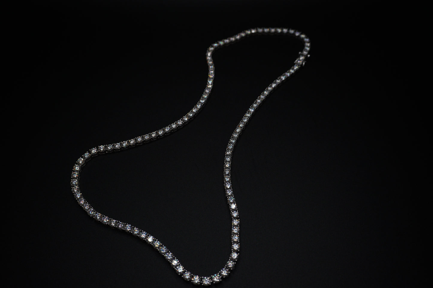 Iceisland™ VVS Moissanite Tennis Chain – 14K Gold (925 Sterling Silver)