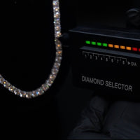 Iceisland™ VVS Moissanite Tennis Chain – 14K Gold (925 Sterling Silver)